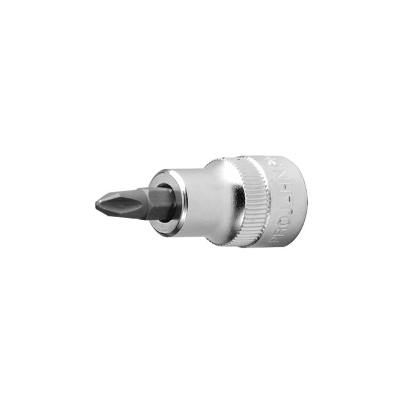 3/8" socket bit pozidriv No. 1