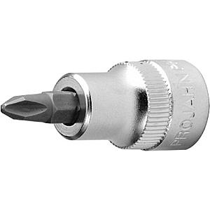 3/8" socket bit pozidriv No. 4