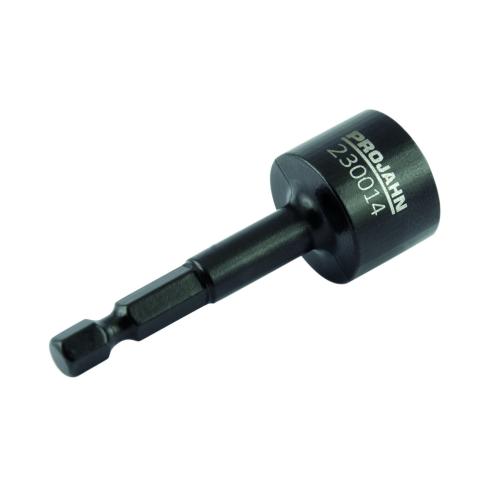 socket 1/4" with cross for pipe clamps