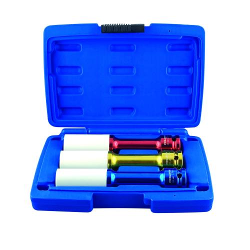 1/2" thin wall extra deep impact socket set 3pcs